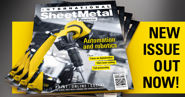 ISMR October issue, International Sheet Metal Review, sheet metal