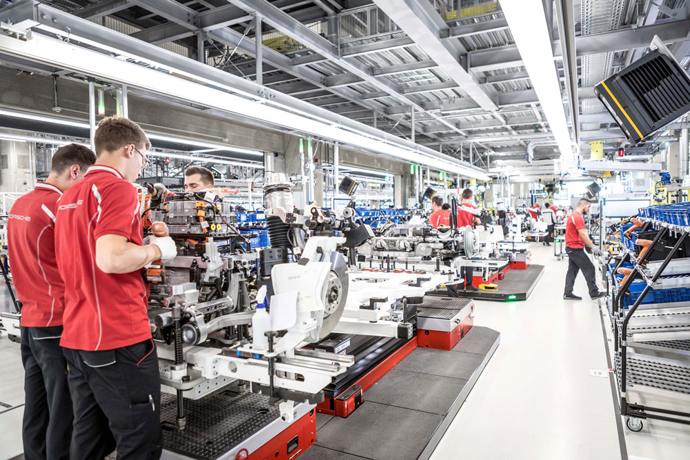 Porsche has opened the new factory